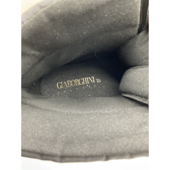 Gia Borghini Black Rubber Short Puffy Boots Size 7 - Picture 6 of 6